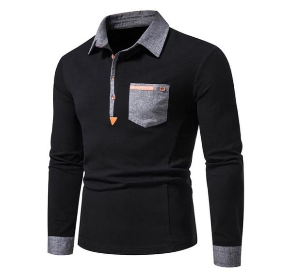 2022 happyjeffery mens polo t shirt european size fashion denim neck pocket long sleeve for men spring summer business casual slim6759547, White;black
2022 happyjeffery mens polo t shirt european size fashion denim neck pocket long sleeve for men spring summer business casual slim6759547, White;black