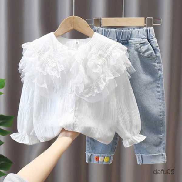 clothing sets girls clothes set autumn spring new long sleeve lace shirt jeans denim pants fashion kids clothes girls 2pcs 3 4 5 6 7y r23081, White
clothing sets girls clothes set autumn spring new long sleeve lace shirt jeans denim pants fashion kids clothes girls 2pcs 3 4 5 6 7y r23081, White