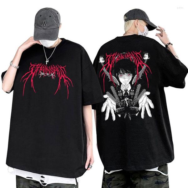 t men's shirts japanese anime chainsaw man t-shirts manga makima power denji graphic t-shirt men fashion trend short sleeves male loose, White;black
t men's shirts japanese anime chainsaw man t-shirts manga makima power denji graphic t-shirt men fashion trend short sleeves male loose, White;black