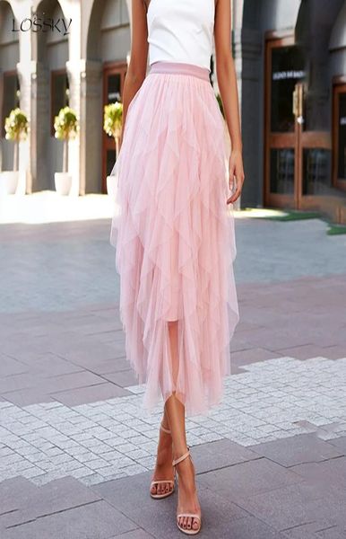high waisted long skirts womens summer pink asymmetrical ruffle mesh skirt black tulle midi clothing 2020 ladies fashion flowy 1016346197
high waisted long skirts womens summer pink asymmetrical ruffle mesh skirt black tulle midi clothing 2020 ladies fashion flowy 1016346197