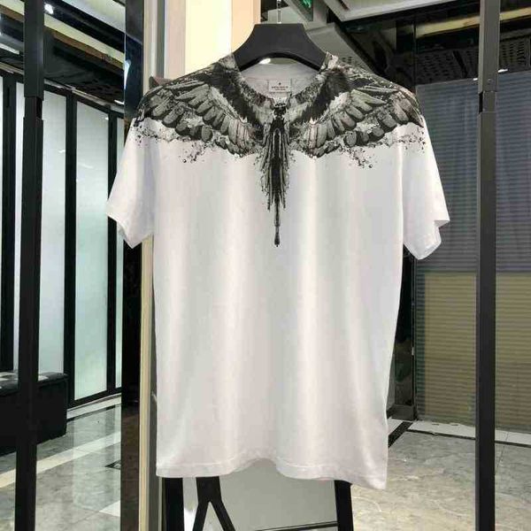 summer mb black gray water drop wings short men's and women's fashion loose couple half sleeve t-shirt 4s1s1, White;black
summer mb black gray water drop wings short men's and women's fashion loose couple half sleeve t-shirt 4s1s1, White;black