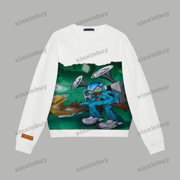 xinxinbuy men women designer sweatshirt hoodie people graffiti printing sweater gray blue black white s-xl, Black;brown
xinxinbuy men women designer sweatshirt hoodie people graffiti printing sweater gray blue black white s-xl, Black;brown