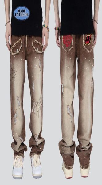 men039s jeans vintage washed distressed denim men embroidery high street oversized straight trousers casual boyfriend jeansmen8737703, Blue
men039s jeans vintage washed distressed denim men embroidery high street oversized straight trousers casual boyfriend jeansmen8737703, Blue