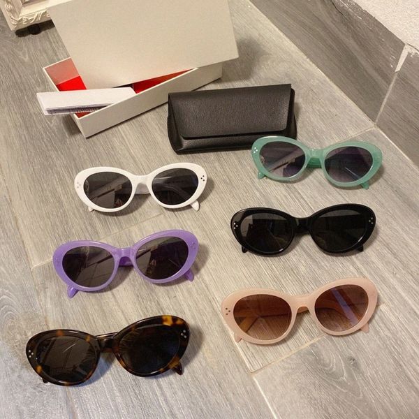 women's retro cat eye sunglasses women's 40193 anti-ultraviolet acetate oval full frame aaaa with box b6fl#, White;black
women's retro cat eye sunglasses women's 40193 anti-ultraviolet acetate oval full frame aaaa with box b6fl#, White;black