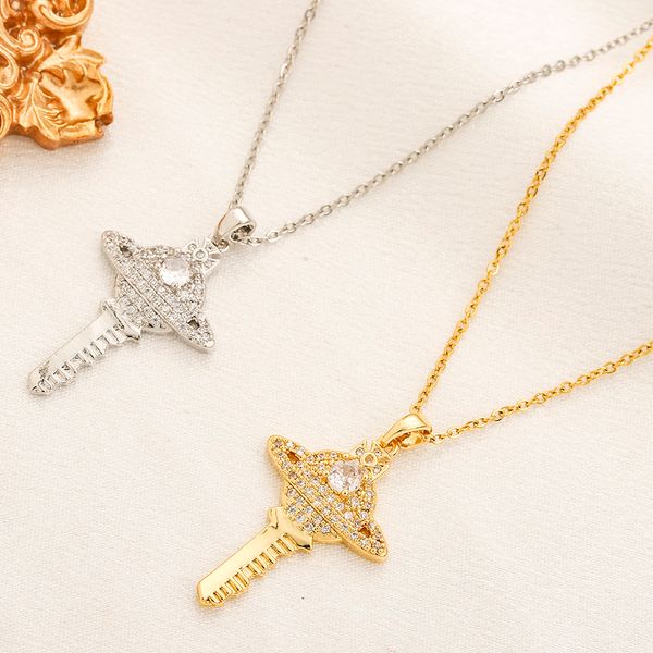 new classic fashion pendant necklaces for women elegant crystal necklace highly quality choker chains designer jewelry 18k plated gold girls, Silver
new classic fashion pendant necklaces for women elegant crystal necklace highly quality choker chains designer jewelry 18k plated gold girls, Silver