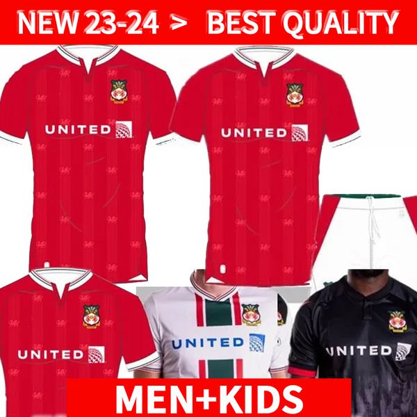 2023 2024 wrexham soccer jerseys kids kit 23/24 home away football shirt crysau pel droed fan player version camisetas futbol maillot foot d, Black;yellow
2023 2024 wrexham soccer jerseys kids kit 23/24 home away football shirt crysau pel droed fan player version camisetas futbol maillot foot d, Black;yellow