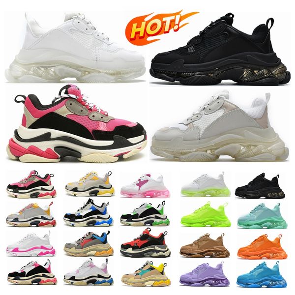 2023 triple s men women designer casual shoes platform sneakers clear sole black white grey red pink blue royal neon green mens trainers ten
2023 triple s men women designer casual shoes platform sneakers clear sole black white grey red pink blue royal neon green mens trainers ten