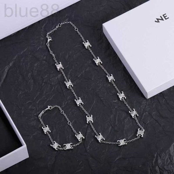 bracelet & necklace designer 23 summer new simple english letter arc de triomphe high grade, exquisite, commuting, versatile jewelry chain s, Silver
bracelet & necklace designer 23 summer new simple english letter arc de triomphe high grade, exquisite, commuting, versatile jewelry chain s, Silver