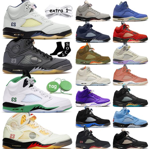 2023 og original retros 5s basketball shoes jumpman 5 women mens a ma maniere x pn dust lucky green black muslin olive craft aqua unc j5s sp
2023 og original retros 5s basketball shoes jumpman 5 women mens a ma maniere x pn dust lucky green black muslin olive craft aqua unc j5s sp