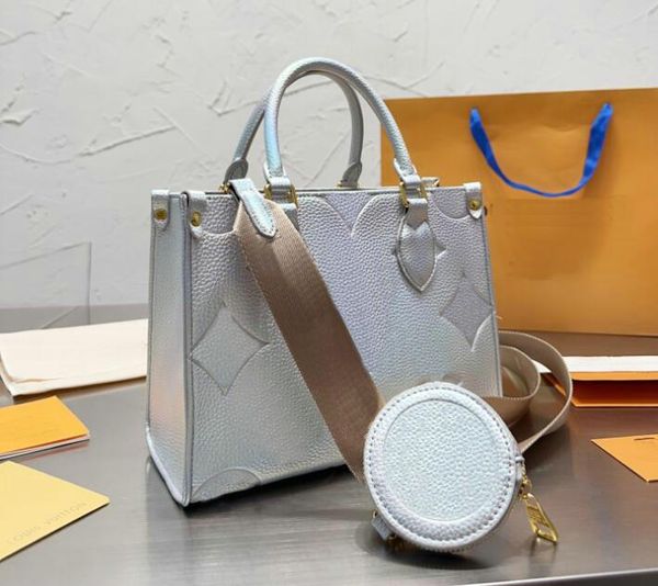 luxurys designers onthego tote bag brand womens handbags purse embossed fashion shoulder bags genuine leather shopping handbag wallet
luxurys designers onthego tote bag brand womens handbags purse embossed fashion shoulder bags genuine leather shopping handbag wallet