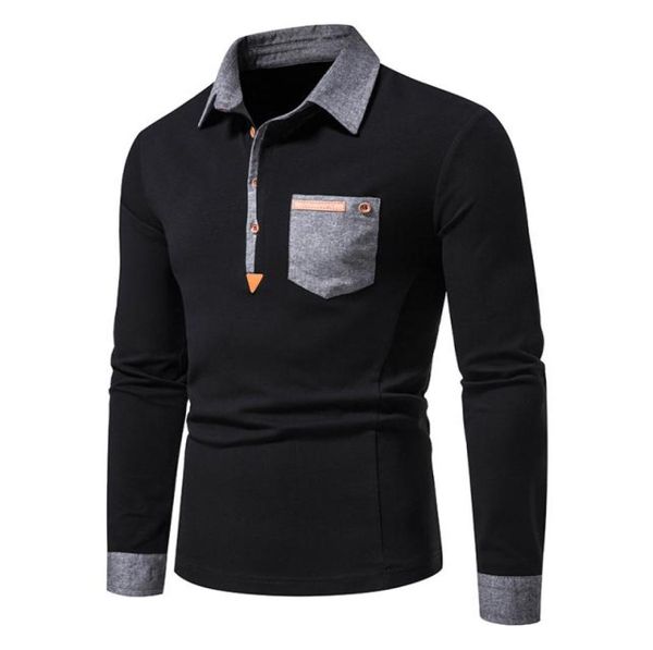 2022 happyjeffery mens polo t shirt european size fashion denim neck pocket long sleeve for men spring summer business casual slim4381937, White;black
2022 happyjeffery mens polo t shirt european size fashion denim neck pocket long sleeve for men spring summer business casual slim4381937, White;black