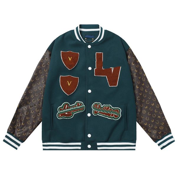 mens designer leather baseball jacket fashion varsity bomber jackets casual creme white bunny varsity letterman college jacket men outerwear, Black;brown
mens designer leather baseball jacket fashion varsity bomber jackets casual creme white bunny varsity letterman college jacket men outerwear, Black;brown