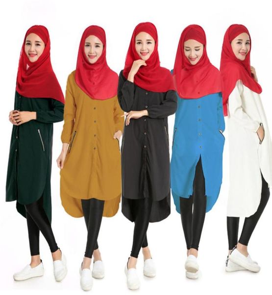 muslim women abaya long shirts female islamic long blouse for muslim lady white shirt blouses camisas musulmanas short front 5982973, Red
muslim women abaya long shirts female islamic long blouse for muslim lady white shirt blouses camisas musulmanas short front 5982973, Red