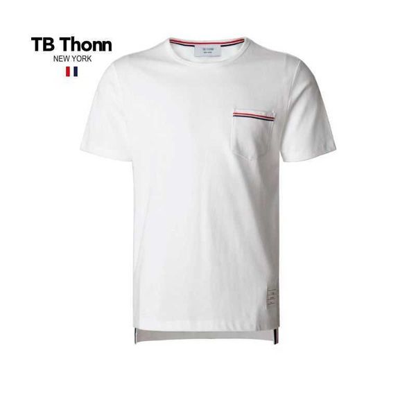 trendy classic tb thonn short sleeved round neck casual versatile t-shirt for men and women high-end white half couples, Black;brown
trendy classic tb thonn short sleeved round neck casual versatile t-shirt for men and women high-end white half couples, Black;brown