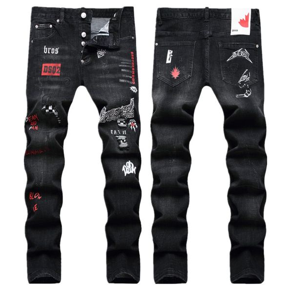 2023 men's jeans designers jean hombre trousers men embroidery patchwork ripped for trend brand motorcycle pant mens skinny 03, Blue
2023 men's jeans designers jean hombre trousers men embroidery patchwork ripped for trend brand motorcycle pant mens skinny 03, Blue