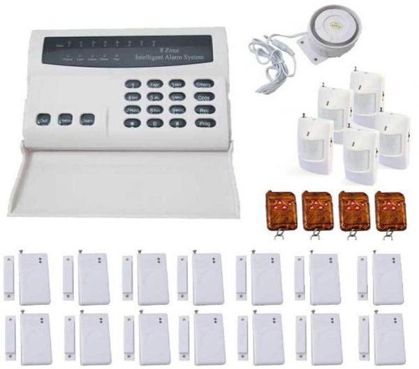 wireless home and business security alarm system diy kit with auto dial motion detectors more for complete security5787177
wireless home and business security alarm system diy kit with auto dial motion detectors more for complete security5787177