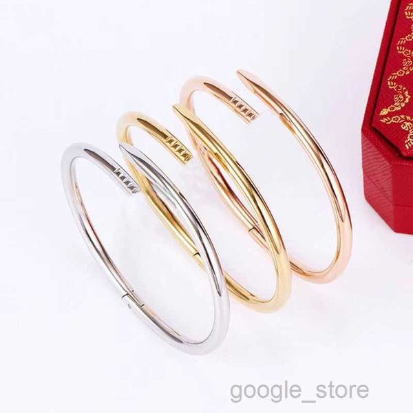 classic luxury nail bracelet men women fashion couple bangle love designer 316l steel plating 18k gold cuff bracelets jewelry, Black
classic luxury nail bracelet men women fashion couple bangle love designer 316l steel plating 18k gold cuff bracelets jewelry, Black