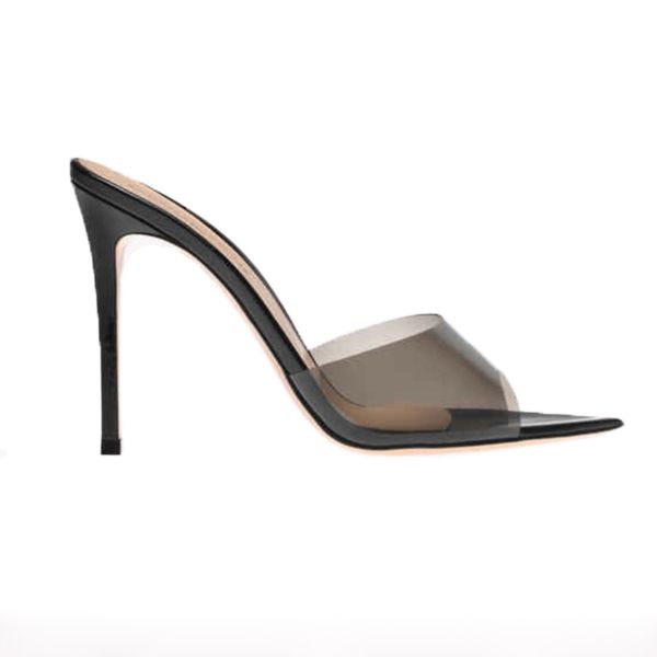 gianvito rossi clear pvc slippers designer slides mules scuffs moccasins transparent 105mm high heel sandals leather pointed slipper 35-42, Black
gianvito rossi clear pvc slippers designer slides mules scuffs moccasins transparent 105mm high heel sandals leather pointed slipper 35-42, Black