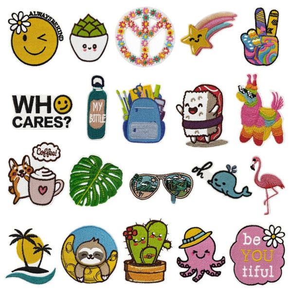 notions 20 pieces iron on patches cactus leaf embroidered patch decorative plant repair applique emblem badge for clothing backpacks jeans j, Black
notions 20 pieces iron on patches cactus leaf embroidered patch decorative plant repair applique emblem badge for clothing backpacks jeans j, Black