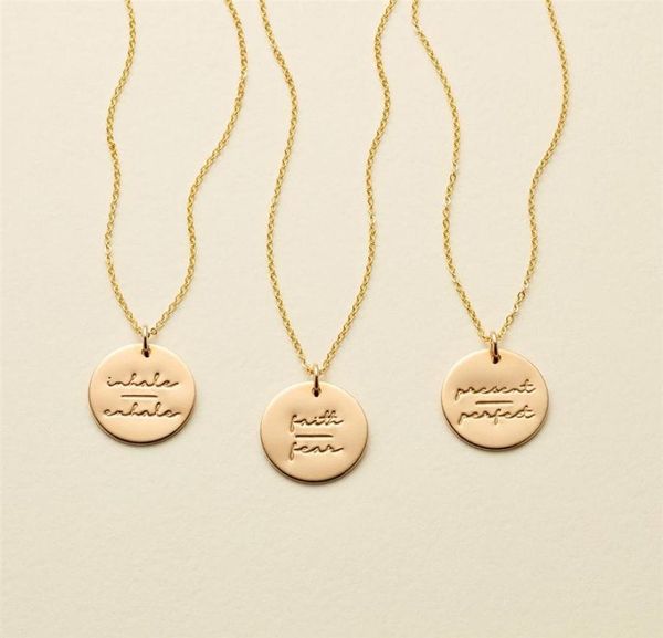 delicate faith over fear inspired necklace simple mind over matter inspirational disc pendant necklace jewelry 15mm 18inch320o2852997, Silver
delicate faith over fear inspired necklace simple mind over matter inspirational disc pendant necklace jewelry 15mm 18inch320o2852997, Silver