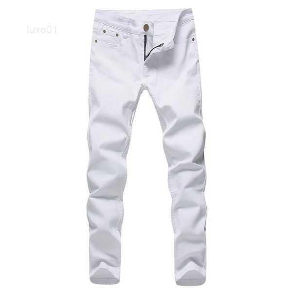 men stretch jeans fashion white denim trousers for male spring and autumn retro pants casual size 28-42y90d, Blue
men stretch jeans fashion white denim trousers for male spring and autumn retro pants casual size 28-42y90d, Blue