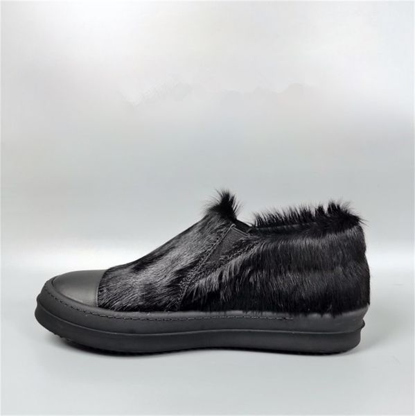 handmade real leather long fur luxurous catwalk loafer boots tpu sole fw23 slip on casual sneakers, Black
handmade real leather long fur luxurous catwalk loafer boots tpu sole fw23 slip on casual sneakers, Black
