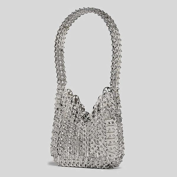 metallic sequin underarm shoulder bag luxury designer handbags for women new aluminum sheet silver purses 0816
metallic sequin underarm shoulder bag luxury designer handbags for women new aluminum sheet silver purses 0816