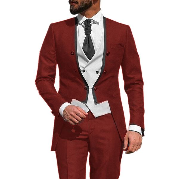 wedding tuxedos double-breasted men suits groomsmen mandarin lapel groom tuxedos wedding/prom man blazer jacket pants vest tie w12511111210, Black;gray
wedding tuxedos double-breasted men suits groomsmen mandarin lapel groom tuxedos wedding/prom man blazer jacket pants vest tie w12511111210, Black;gray