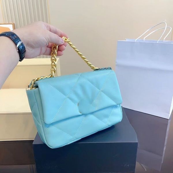 designer shoulder bag classic 19 mini flap bags colorful multicolor laser genuine leather handbags gold silver metal chain crossbody bag lux
designer shoulder bag classic 19 mini flap bags colorful multicolor laser genuine leather handbags gold silver metal chain crossbody bag lux
