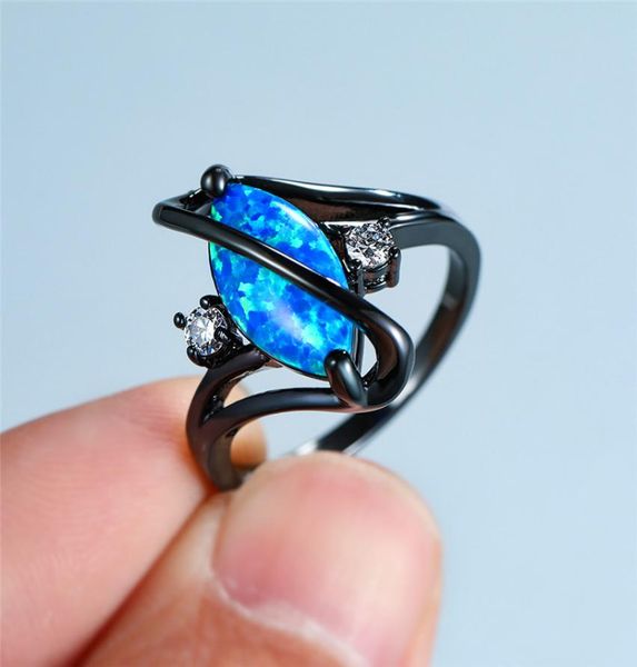 unique style female blue opal stone ring vintage black gold wedding rings for women promise love engagement ring9317970, Slivery;golden
unique style female blue opal stone ring vintage black gold wedding rings for women promise love engagement ring9317970, Slivery;golden