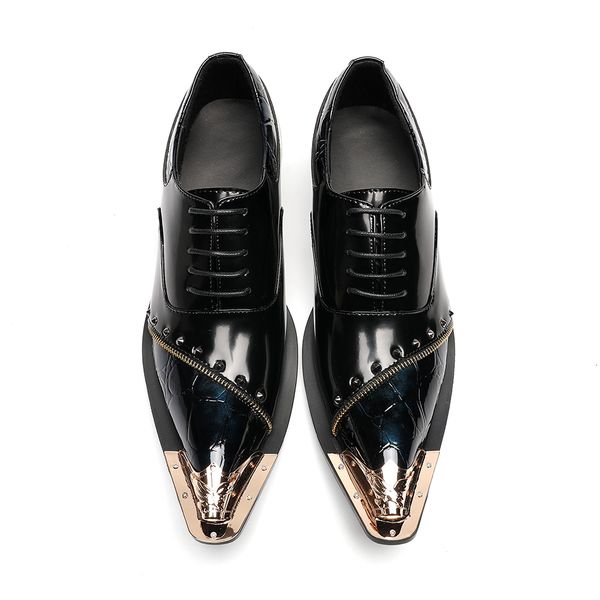 dress shoes zapatos italian black metal pointed toe wedding party plus size men business oxford male real leather brogues 230814
dress shoes zapatos italian black metal pointed toe wedding party plus size men business oxford male real leather brogues 230814