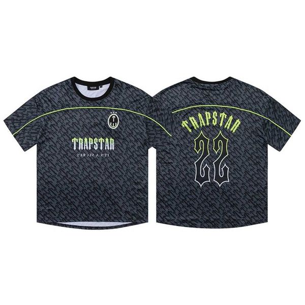 men's t-shirts trapstar mesh football jersey blue black red men sportswear t-shirt blazer d16o, White;black
men's t-shirts trapstar mesh football jersey blue black red men sportswear t-shirt blazer d16o, White;black