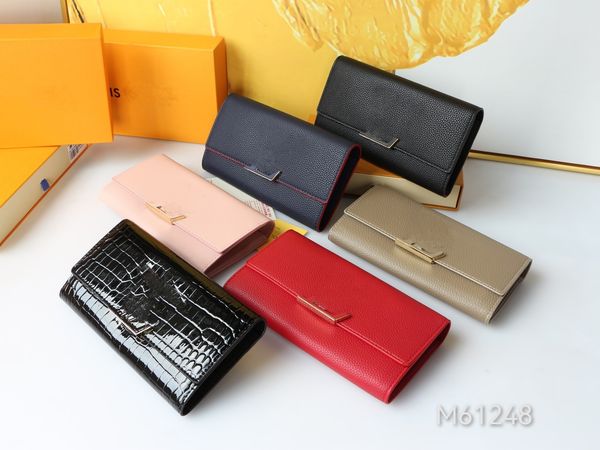 luxury bags womens long wallets metal letter buckle wallets long large capacity multi card handheld bags brand designer womens flip wallets, Red;black
luxury bags womens long wallets metal letter buckle wallets long large capacity multi card handheld bags brand designer womens flip wallets, Red;black