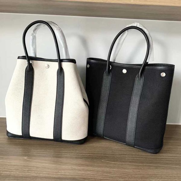 classic tote bags garden party canvas with layer cowhide garden bag large capacity single shoulder crossbody handbag leather contrast vertic
classic tote bags garden party canvas with layer cowhide garden bag large capacity single shoulder crossbody handbag leather contrast vertic