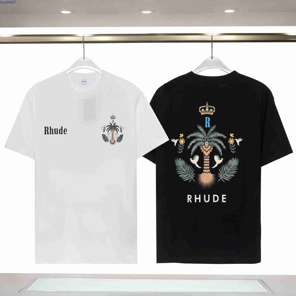 3aif men's t-shirts 2023 fashion brand rhude micro label island coconut tree printing short sleeve for men women high street loose half, White;black
3aif men's t-shirts 2023 fashion brand rhude micro label island coconut tree printing short sleeve for men women high street loose half, White;black
