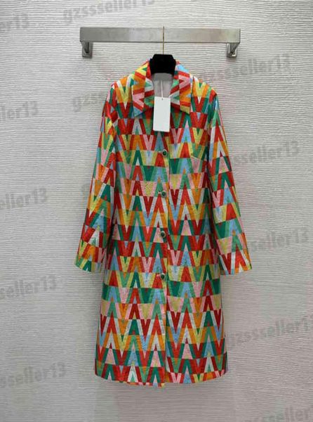 brand women dress coat all over colorful letter print dresses jacquard fabric midlength trench coat luxury designer womens clothi1303629, Black;gray
brand women dress coat all over colorful letter print dresses jacquard fabric midlength trench coat luxury designer womens clothi1303629, Black;gray