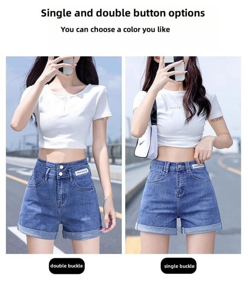 high-waist denim shorts women's summer thin section 2023 new loose and thin straight-leg wide-leg light-colored a-line pants 02, White;black
high-waist denim shorts women's summer thin section 2023 new loose and thin straight-leg wide-leg light-colored a-line pants 02, White;black