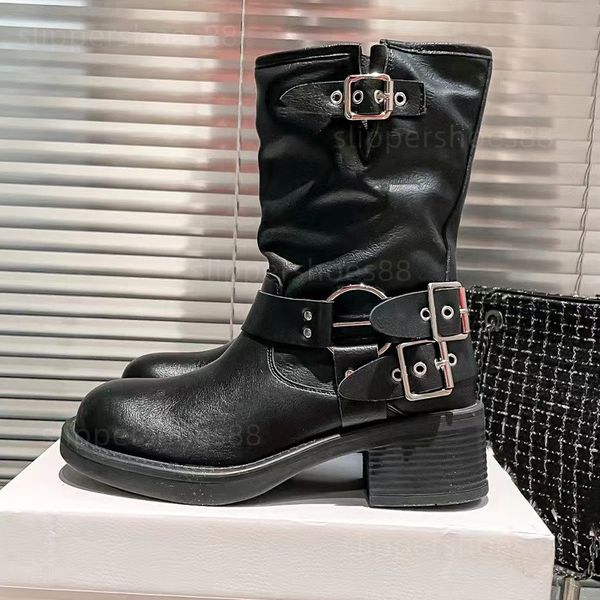 booties for women block heel designer boots leather buckle platform martin ankle half boot chunky vintage round toe flats miu booty shorts c, Black
booties for women block heel designer boots leather buckle platform martin ankle half boot chunky vintage round toe flats miu booty shorts c, Black