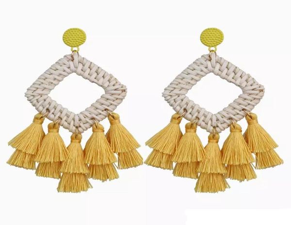 boho handmade diamond straw weave rattan earrings for women trendy long tassel statement earrings bohemian jewelry8314042, Silver
boho handmade diamond straw weave rattan earrings for women trendy long tassel statement earrings bohemian jewelry8314042, Silver