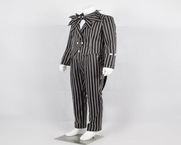 the nightmare before christmas cosplay jack skellington stripe costume cool1889690, Black
the nightmare before christmas cosplay jack skellington stripe costume cool1889690, Black