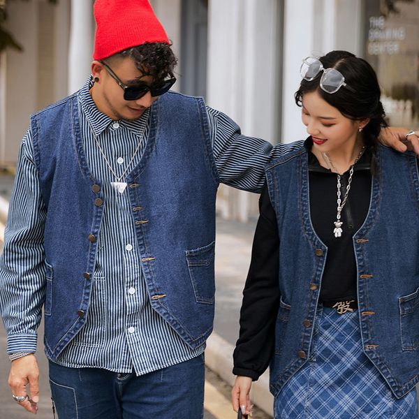 men's vest men denim jean jacket sleeveless coats casual streetwear cowboy male female loose plus size 7xl 8xl 230812, Black;white
men's vest men denim jean jacket sleeveless coats casual streetwear cowboy male female loose plus size 7xl 8xl 230812, Black;white