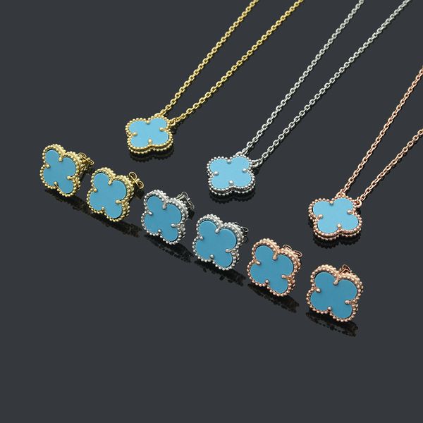 blue color women luxury designer necklace earrings single flower pendant brass set wholesale, Silver
blue color women luxury designer necklace earrings single flower pendant brass set wholesale, Silver