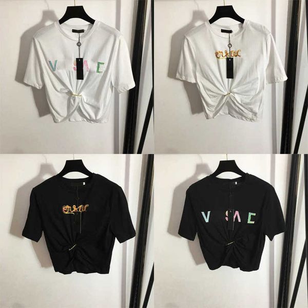 designers t-shirts fashion t shirts women chest letter shirt color printing pin tucked waist short sleeved t-shirt casual luxurys hip hop sh, White
designers t-shirts fashion t shirts women chest letter shirt color printing pin tucked waist short sleeved t-shirt casual luxurys hip hop sh, White