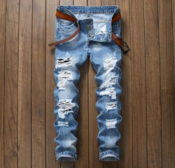 denim trousers straight washed with pleated ripped holes button skinny biker jeans blue 2018 slim fit jeans men pants 6482528
denim trousers straight washed with pleated ripped holes button skinny biker jeans blue 2018 slim fit jeans men pants 6482528