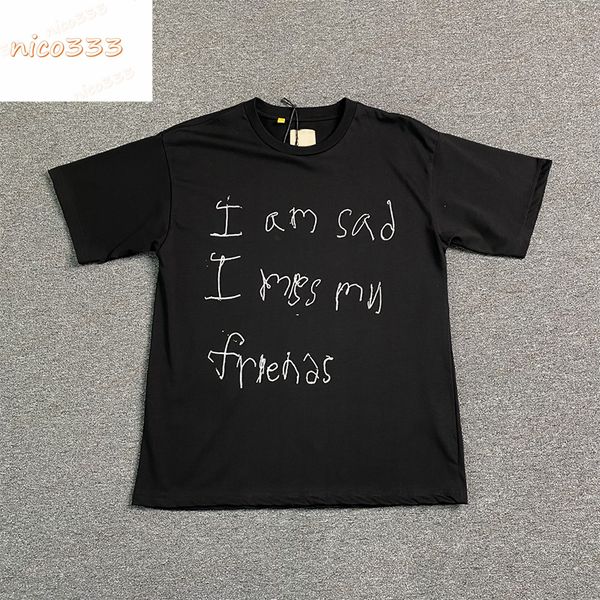 23ss new ga depts limited city letters cotton round neck versatile men and women us tide casual short sleeve, White;black
23ss new ga depts limited city letters cotton round neck versatile men and women us tide casual short sleeve, White;black
