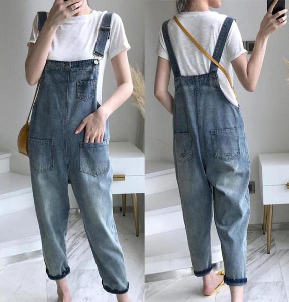 fashion casual women pockets loose suspender denim overall dungarees ninth trousers overalls shoulder strap jumpsuit women039s 5414061, Blue
fashion casual women pockets loose suspender denim overall dungarees ninth trousers overalls shoulder strap jumpsuit women039s 5414061, Blue