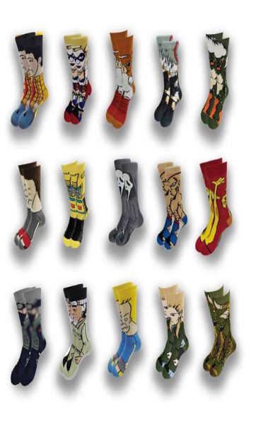 men039s socks fashion funny women039s personality anime cartoon skarpety sewing pattern2570072, Black
men039s socks fashion funny women039s personality anime cartoon skarpety sewing pattern2570072, Black