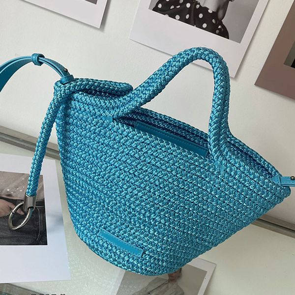 ibiza basket bag weave nylon handbags purse leather strap internal credit card pocket women shoulder bags vegetable basket tote bags
ibiza basket bag weave nylon handbags purse leather strap internal credit card pocket women shoulder bags vegetable basket tote bags