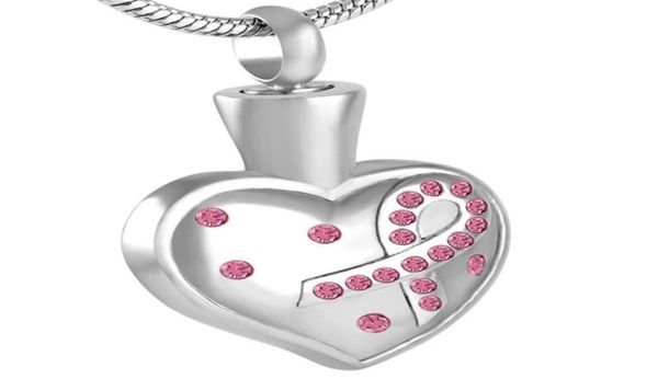 h8560 cremation jewelry stainless steel pink color crystal ribbon urn pendant necklace gift for mother6565289, Silver
h8560 cremation jewelry stainless steel pink color crystal ribbon urn pendant necklace gift for mother6565289, Silver