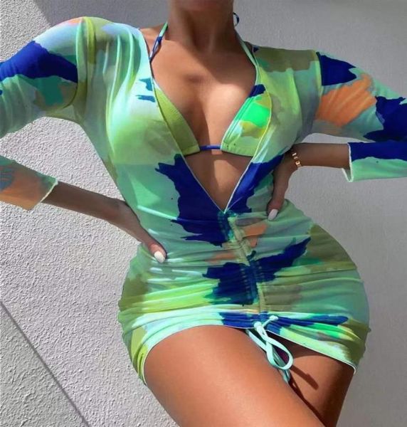 2022 new mixed color swimwear split digital printing bikini sheer mesh 3 piece set3711468, White;black
2022 new mixed color swimwear split digital printing bikini sheer mesh 3 piece set3711468, White;black